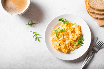 Poster - Scrambled eggs for breakfast