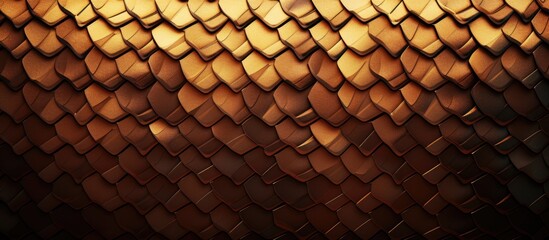 Poster - Abstract paper with a snake skin pattern that leaves empty space for images. copy space available