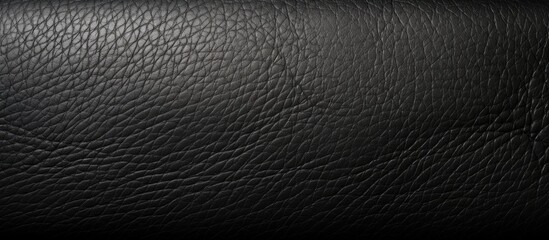Poster - Black leather texture background. copy space available