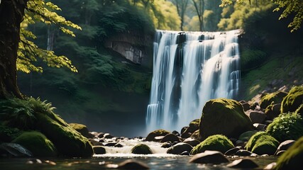 waterfall in the forest