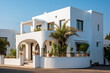 © Jezper - Exterior view of a modern Spanish style house
