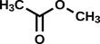 © Ольга Темир - Methyl acetate structural formula, vector illustration