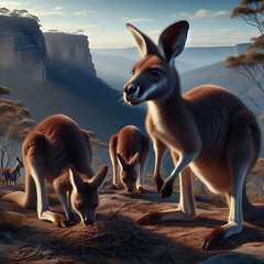 Poster - kangaroo