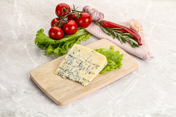 Wall Mural - Gourmet blue cheese with mold