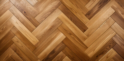 Sticker - Oak laminate parquet floor texture background