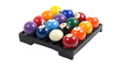 © Emma - Rack with billiard balls isolated on transparent background