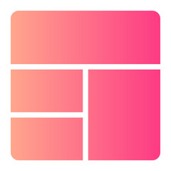 layout gradient icon