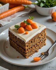 Wall Mural - carrot cake 