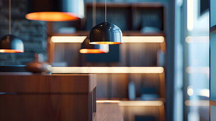 Leinwandbilder - A space where creativity flows Still life shot of a modern office space : Generative AI