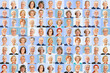 © Robert Kneschke - Portrait Collage von Menschen im Alter im Beruf und privat