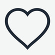 © PNG Lab - Vector style heart shape symbol logo