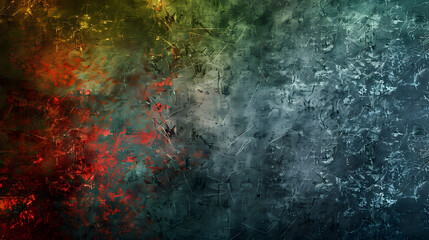 Fototapete - Dark grunge  texture background : Generative AI