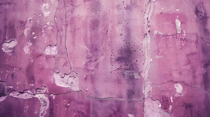 Aufkleber - Pink grunge Old wall cement abstract textured for background Empty rough  pink dark concrete wall Grunge background texture Grunge image wallpaper : Generative AI