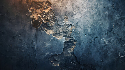 Poster - old wall grunge texture background : Generative AI
