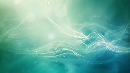 Wall Mural - soft gradient background abstract blurred design blue green motion smooth texture