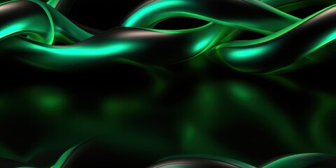 Wall Mural - iridescent abstract shape seamless pattern background