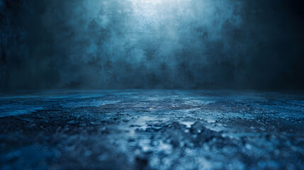 Aufkleber - blue grunge surface background : Generative AI