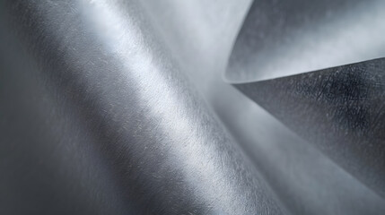 Aufkleber - Gray textured paper background : Generative AI