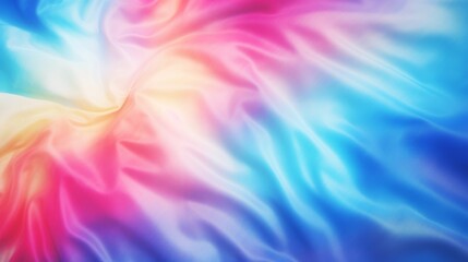 Canvas Print - this image features a dynamic swirl of blending colors resembling a tie-dye or ink in water effect, 