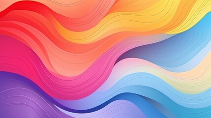 Canvas Print - warm and cool shades gracefully dance across the image, mimicking the serene motion of a sunset sky