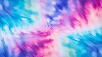 Wall Mural - a gentle pastel tie-dye background that showcases a soothing swirl effect in the center, eliciting f