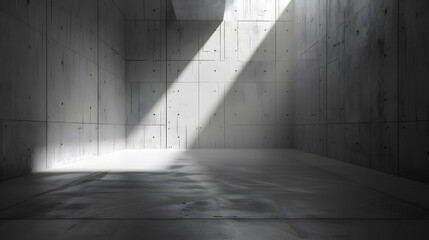 Leinwandbilder - Abstract Concrete Room Background : Generative AI