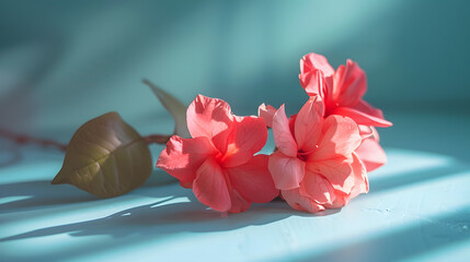 Poster - Flower decoration on table : Generative AI