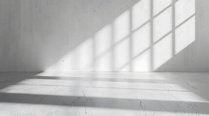 Poster - White cement wall background in vintage style for graphic design or wallpaper Pattern of soft concrete floor in retro concept : Generative AI