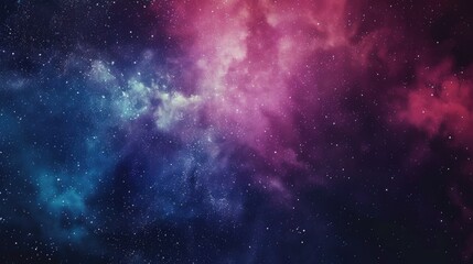 Wall Mural - a colorful galaxy with a purple and blue swirl