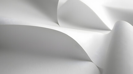 Fototapete - White paper texture : Generative AI