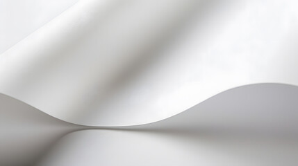 Fototapete - White paper texture : Generative AI