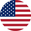 © Liena - USA circle country flag icon
