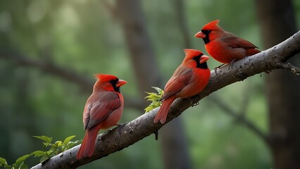 Canvas Print - red macaw