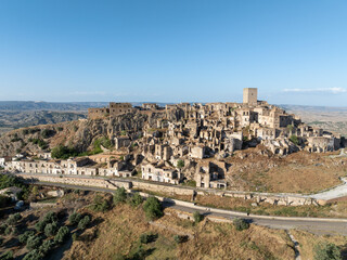 Poster - Abandoned Village - Craco, Italy