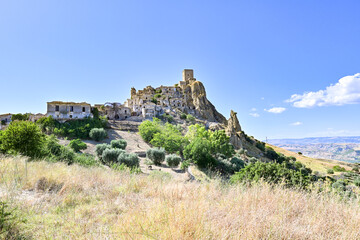 Sticker - Abandoned Village - Craco, Italy