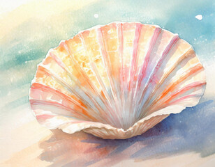 Scallop illustration