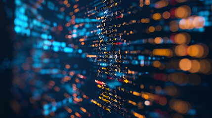 Programming code abstract technology coding computer software technology program web abstract datum cyberspace background.