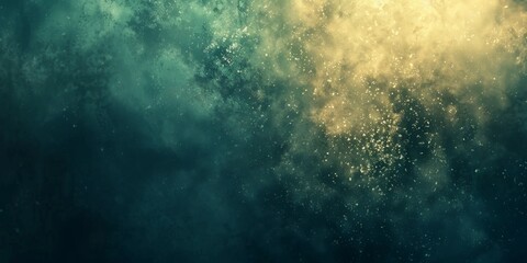 Wall Mural - abstract textured background wallpaper. colorful paint wall with starry night colors. underwater sun