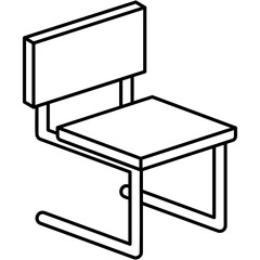 Poster - Chair Furniture Icon