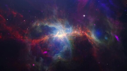 Wall Mural - Light in the Darkness of the Cosmos