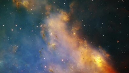 Wall Mural - Cosmic Whispers, Nebula Chronicles in space