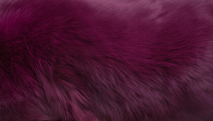 Wall Mural - Dark pink fluffy fur texture background