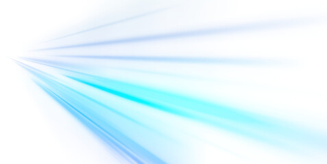 Wall Mural - png. visualization of large data traffic, dynamic high speed data flow in the form of neon line of v