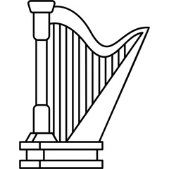 Poster - Harp Icon