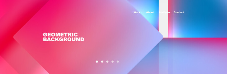 Triangle minimal web site page background design. Vector Illustration For Wallpaper, Banner, Background, Card, Book Illustration, landing page
