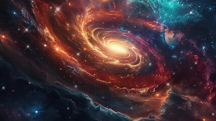 space galaxy background