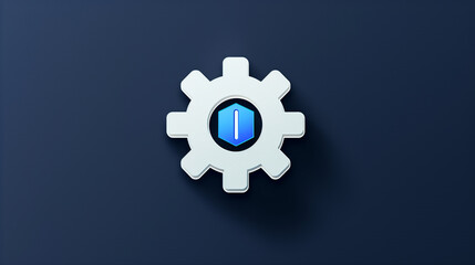 A gear icon with adjustable sliders, symbolizing a settings or customization app, vector app icons
