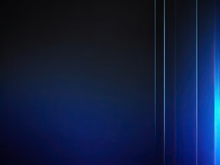 Wall Mural - abstract backdrop shine, color gradient, black and blue grainy noise, intense light and glow, and te