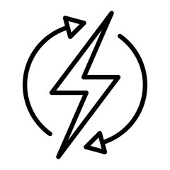 Sticker - Electric Icon