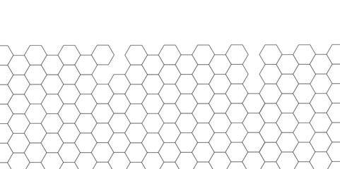 Wall Mural - Abstract white background with hexagon and hexagonal background. Luxury white pattern with hexagons. abstract 3d hexagonal background with shadow. 3D futuristic abstract honeycomb mosaic background.